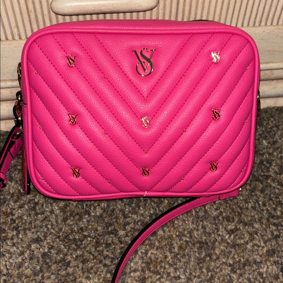 Victoria’s Secret hot pink crossbody - Picture 2 of 5